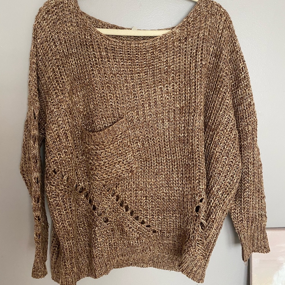 Taupe Oversized Sweater